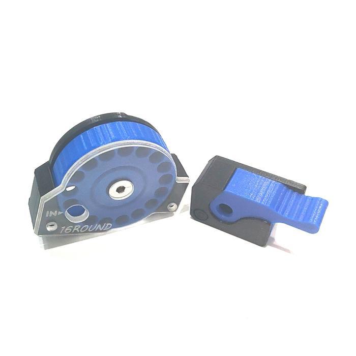 STOK TERBATAS !!!! PAKET MAGAZINE CNC BIRU + SINGLE SHOT JUNGKIT TERJANGKAU
