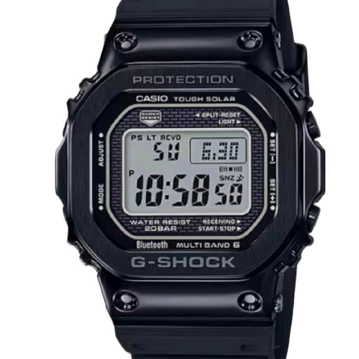 Casio G-Shock GMW-B5000G-1DR Jam Tangan Pria Tough Solar Water Resist 20Bar Bluetooth Multi Band 6