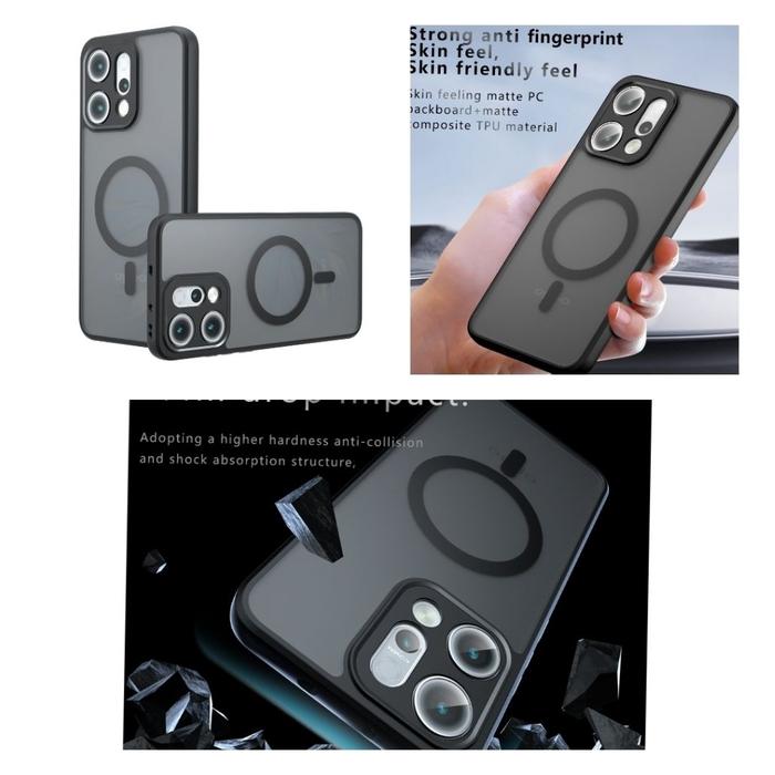 Casing Softcase Forsted Shield Oppo Reno 14 5G Soft Back Case