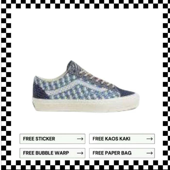 Sepatu Old Skool 36 EK Navy 100% Original