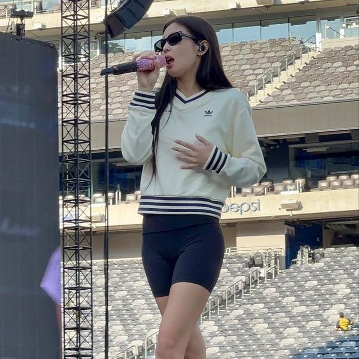 KODE 301 - MUAT SAMPAI BB 80 KG - Legging Short Jennie Blackpink Kpop Korea Short Rangkepan Dalaman 