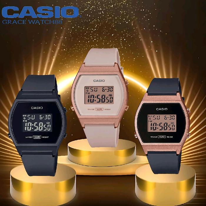 Jam tangan wanita Casio original Lw-204 / Casio lw-204 jam tangan karet casio original casio digital