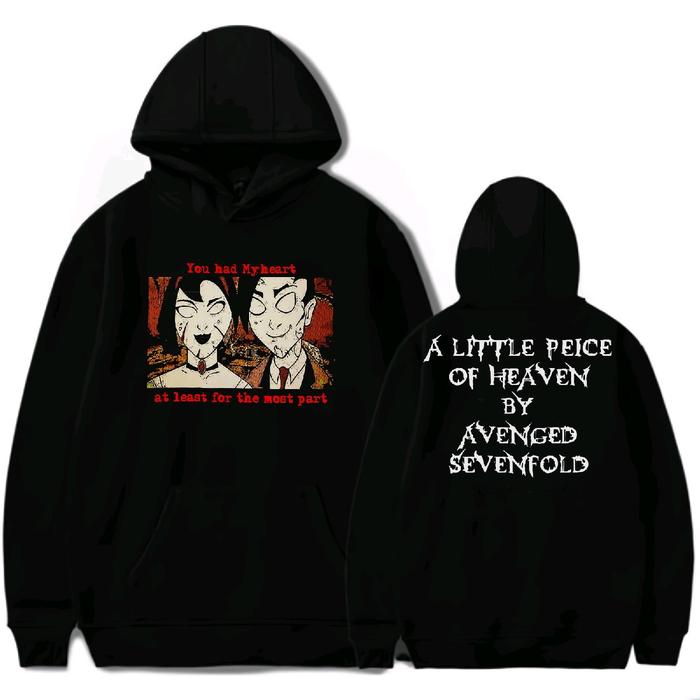 avenged Sevenfold - a little piece of heaven - Hoodie/sweater/Hoodie katun/Hoodie hitam