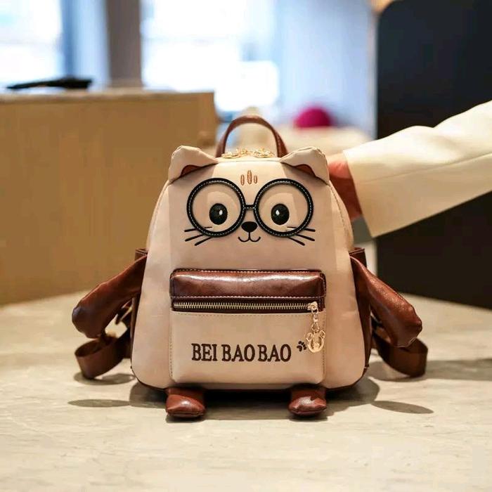 8851 TAS RANSEL MODEL KUCING / TAS RANSEL BEIBAOBAO TERBARU