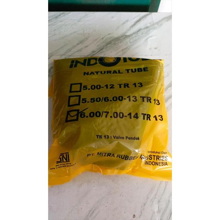Ban Dalam Mobil Indotube NR Ring Velg 14 600/700