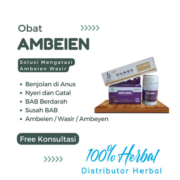 OBAT AMBEIEN DAN SALEP WASIR HERBAL PALING AMPUH MENGHILANGKAN BENJOLAN UNTUK AMBEYEN LUAR DAN DALAM