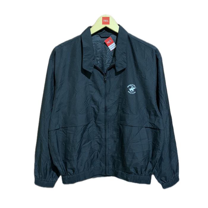 beverly hills polo club harrington jaket warna hitam