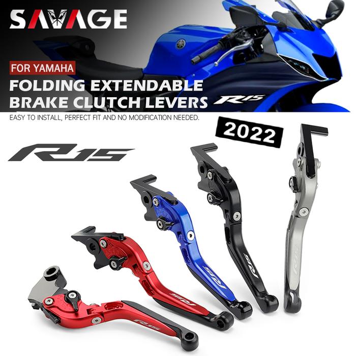 Brake Clutch Levers For YAMAHA YZF R15 V4 2022 2023 Folding