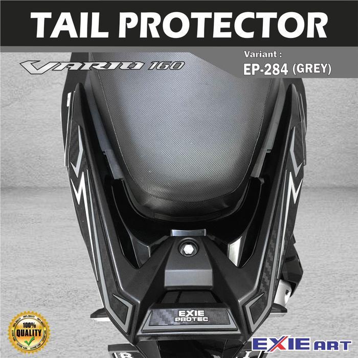 TAIL PROTECTOR VARIO 160 - BODY PROTECTOR VARIO - STIKER RUBBER PELINDUNG BEHEL GRIP VARIO OSEAN