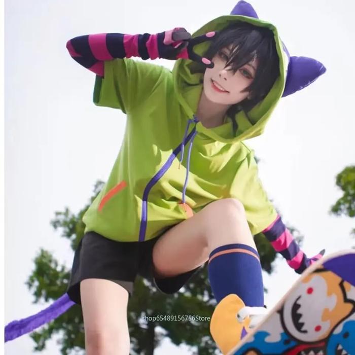 Miya Chinen Sk8 The Infinity Jacket Cosplay Cosplayer Jaket Anime Cewe Cewek Cowo Cowok Wanita Pria 