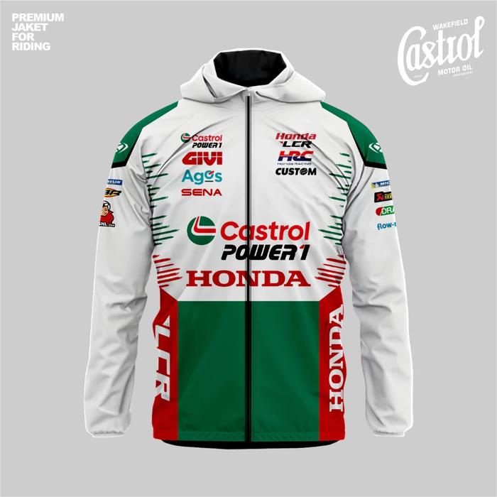 Jaket Motoran Premium Livery Cstrol | Full Printing