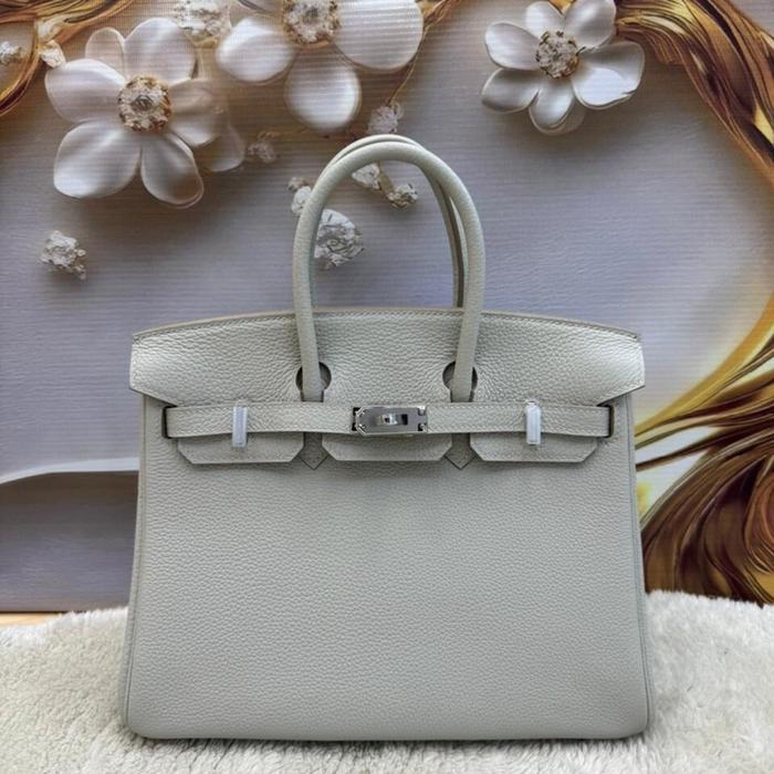 TAS WANITA HM BIRKIN 25 TOGO LEATHER BUCKLE GOLD FULL HANDMADE QUALITY
