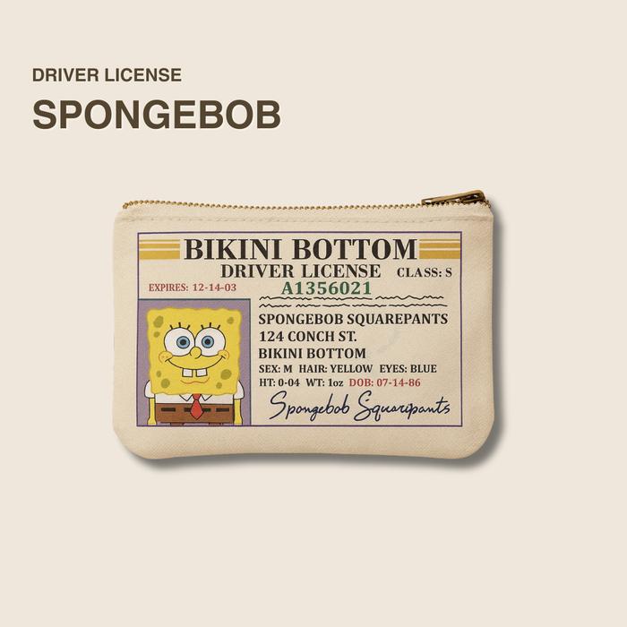 Pouch Spongebob / Dompet Spongebob Squarepants