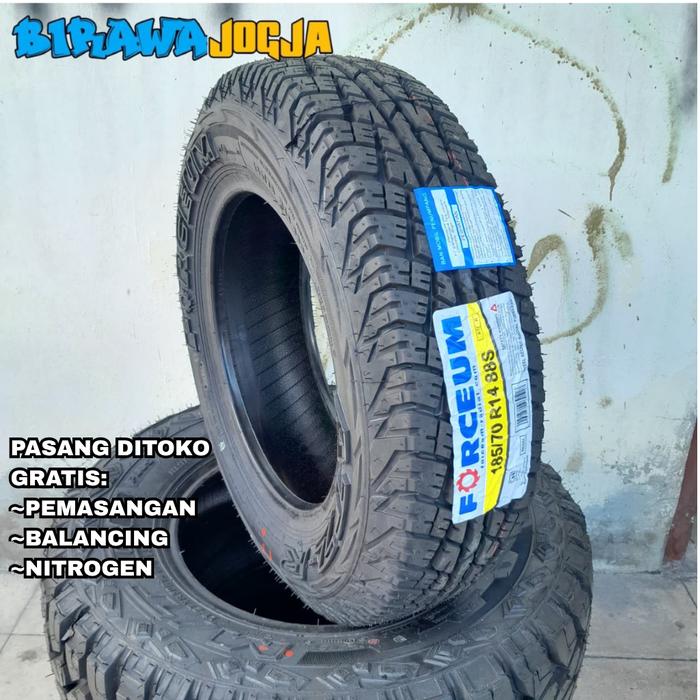 Ban Mobil Semi Offroad ring 14 185 70 Forceum AT cocok untuk Avanza, Xenia, Kijang Super 185 70 r14 
