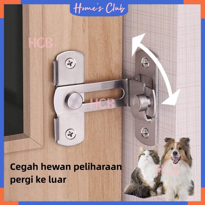 HCB Overpal Plat / Slot Pintu Gudang Jendela / Tempat Gembok Pintu / Overval Nekel / Cantolan Gembok