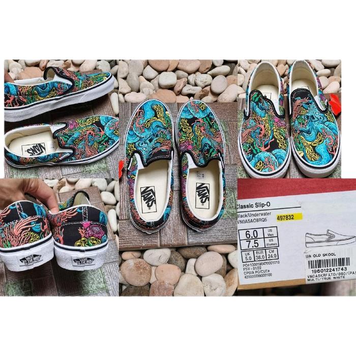 Sepatu Vans Asli Ex Display Batik