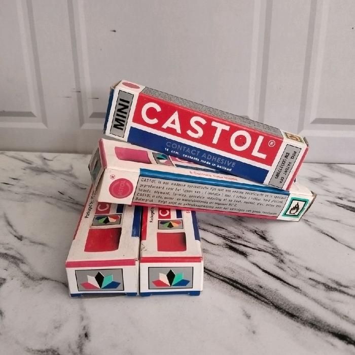 Castol Lem Serbaguna Mini Contact Adhesive 14g - Lem Perekat Serbaguna untuk Berbagai Kebutuhan