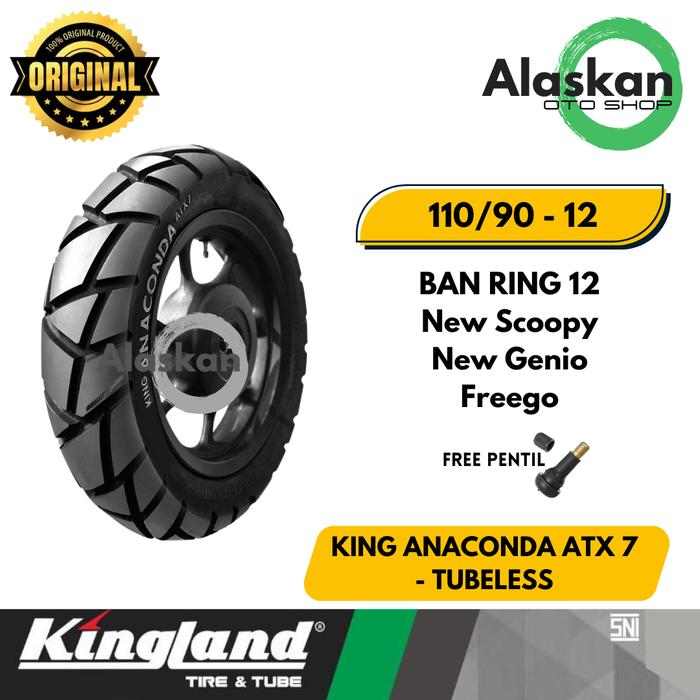 Ban Motor Ring 12 Kingland KING ANACONDA ATX-7 110/90-12