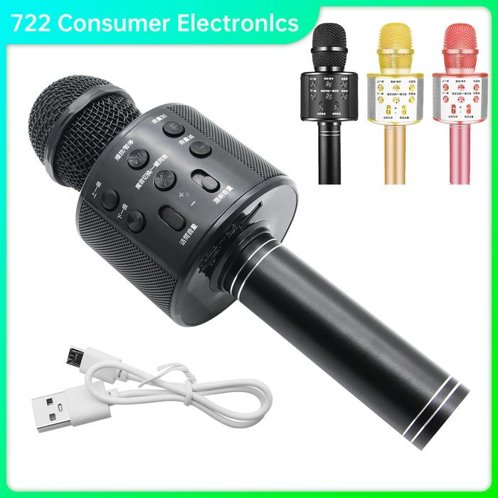AD Handheld Wireless Microphone Power Amplifier Speaker Karaoke