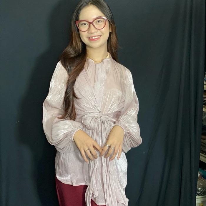 PROMO OUTER WANITA KAIN KACA ORGANZA SHIMMER