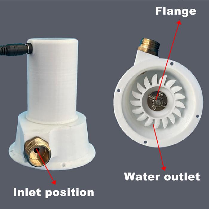 Impulse Permanent Magnet Brushless Generator Micro Turbine