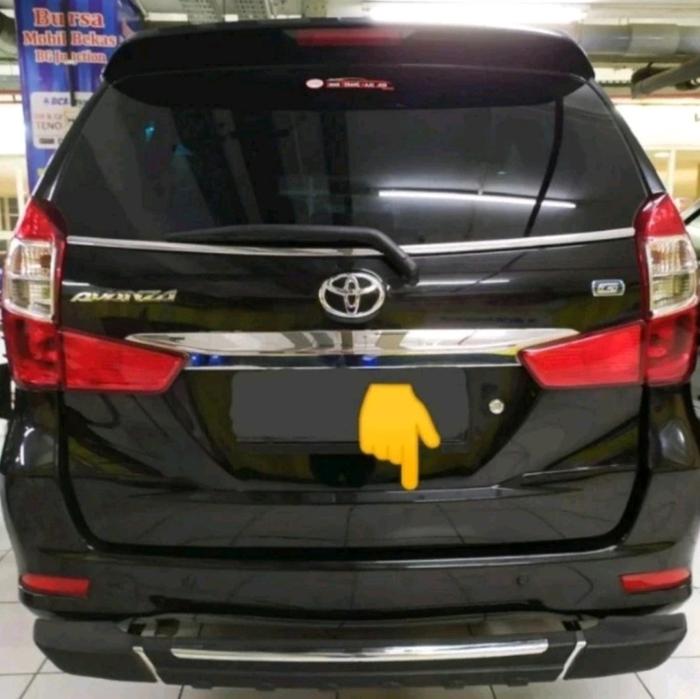 Spoiler pintu bagasi belakang Avanza Xenia Veloz 2016-2018 original