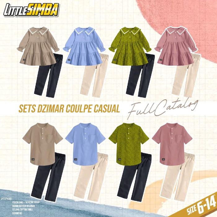Set Dzimar couple casual by little simba