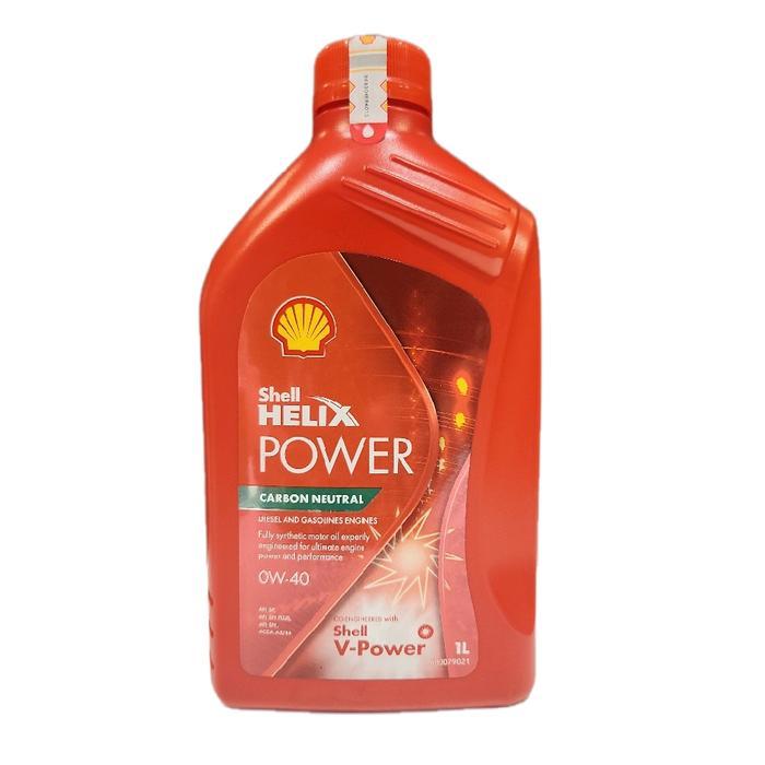 OLI MOBIL SHELL HELIX POWER 0W-40 KEMASAN 1 LITER