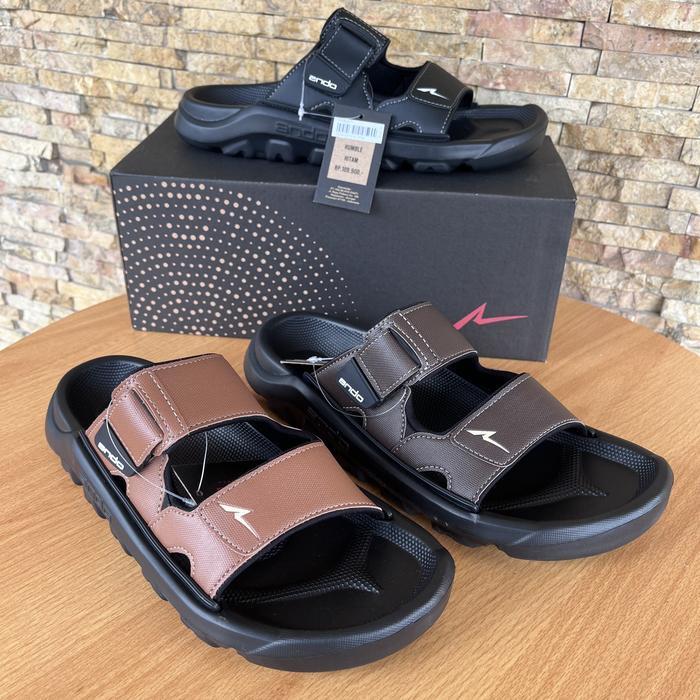 PREMIUM Sandal Ando Gemoy, Humble, Gentle, Patriot, TOP 02 Pria Selop Karet Original Casual 38-43 t
