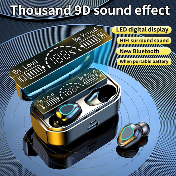 Daylight Earphone Bluetooth 5.3 TWS HiFi Waterproof Touch Control - G28