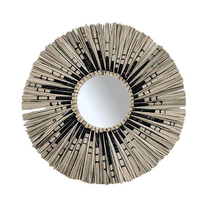 Round Mirror Macrame Wall Hanging Boho Decor Tapestry Home Decor