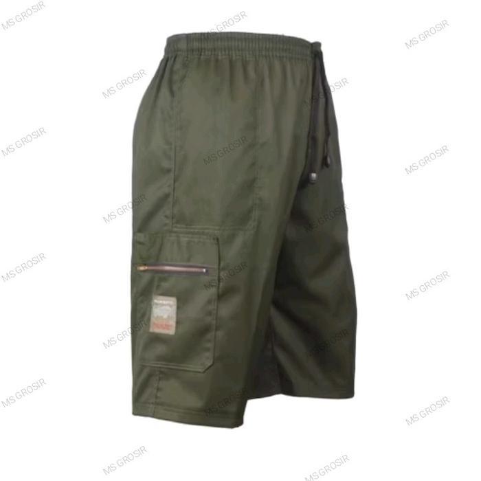 PROMO Paket 3pcs Celana Cargo Kolor Mistak 7/8 Celana Bapak Dibawah Lutut Super Jumbo Panjang Dibawa
