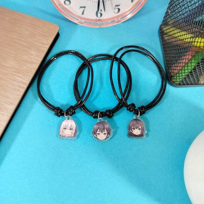 Bracelet Anime Roshidere - Gelang Tali Single Charm Tokidoki Bosotto Russia-go de Dereru Tonari no A