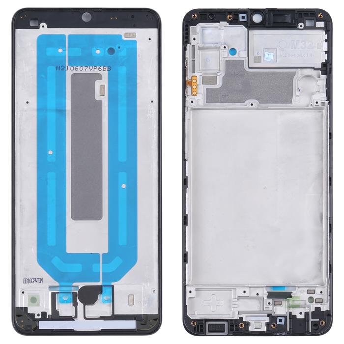 Plat Bezel Bingkai LCD Rumah Depan untuk Samsung Galaxy M32 SM-M325F