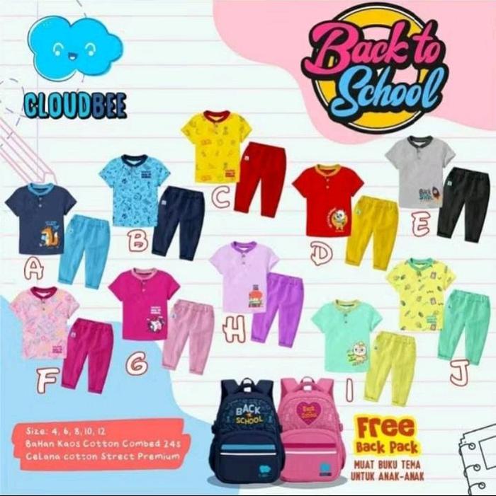 setelan back to school by Cloudbee