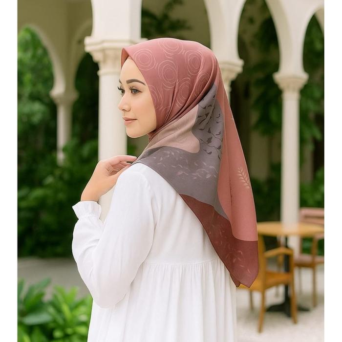 PROMO/PAULA DUSTY / JILBAB VOAL PREMIUM/ GROSIR HIJAB/HIJAB SEGI EMPAT/VOAL MOTIF PREMIUM/DEENAY KW