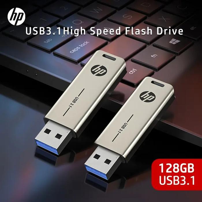HP X796 USB3.1 Metal USB Flash Drive 32GB 64GB 128GB 256GB Pen Drive