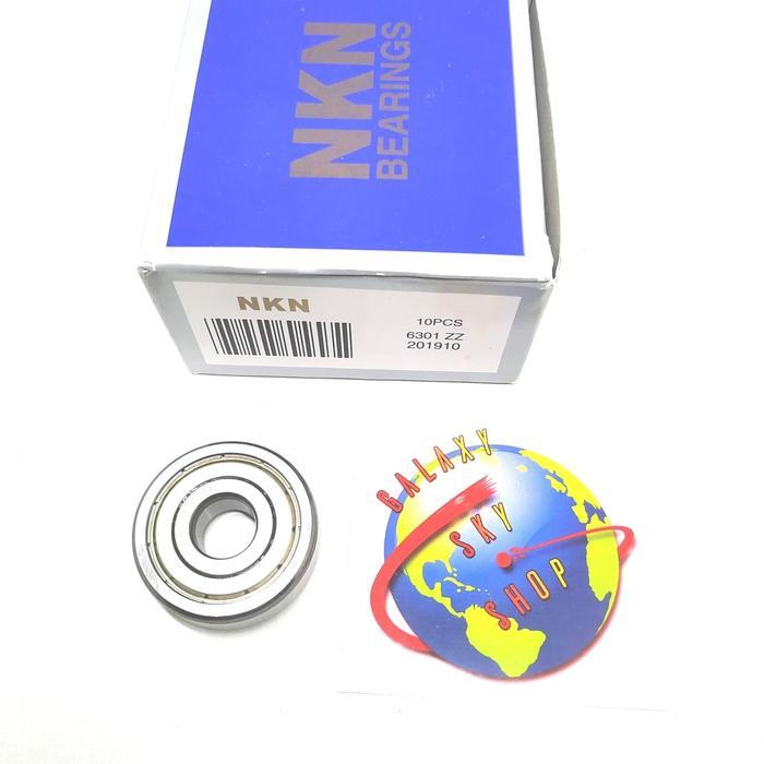 Bearing NKN 6301 ZZ (harga per pack isi 10 buah) Laher Klaher Bantalan