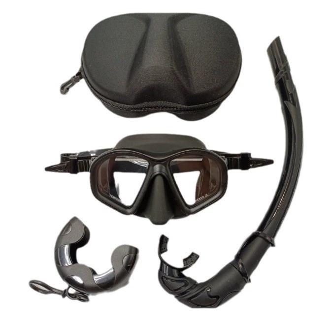 Masker Freedive Kacamata Low Volume Mask Panah Ikan Selam Spearfishing Freediving Snorkeling Free Di