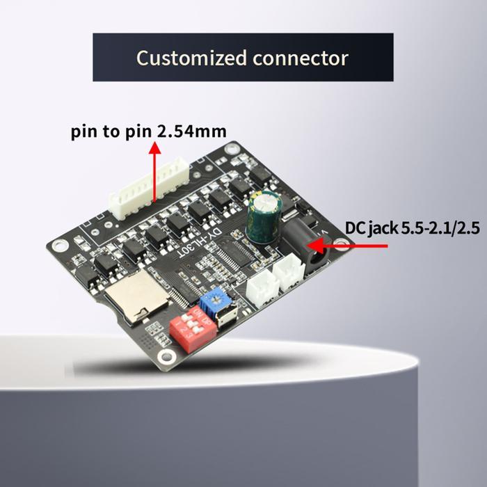 Dc9-24V 30W Voice Playback Module Mp3 Trigger Player Amplifier Board Sd/Tf Card Diy Electronic Kit