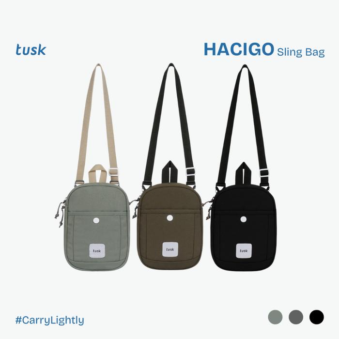 Tas Selempang Wanita | Tusk Hacigo Army | Tas Sepeda | Tas Sling bag Wanita