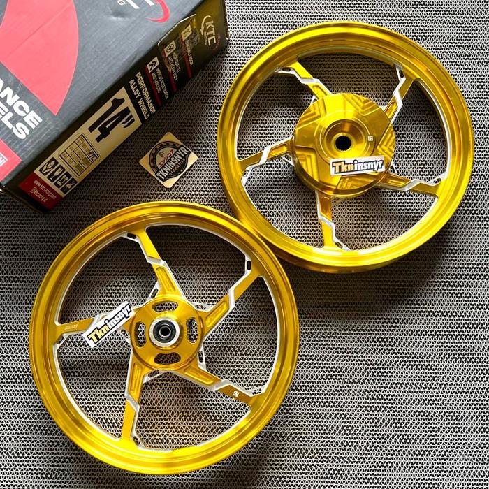 Velg KTC Racing R14 Palang 5 Pivot Twotone Vario 125/150/160 Cbs ORI