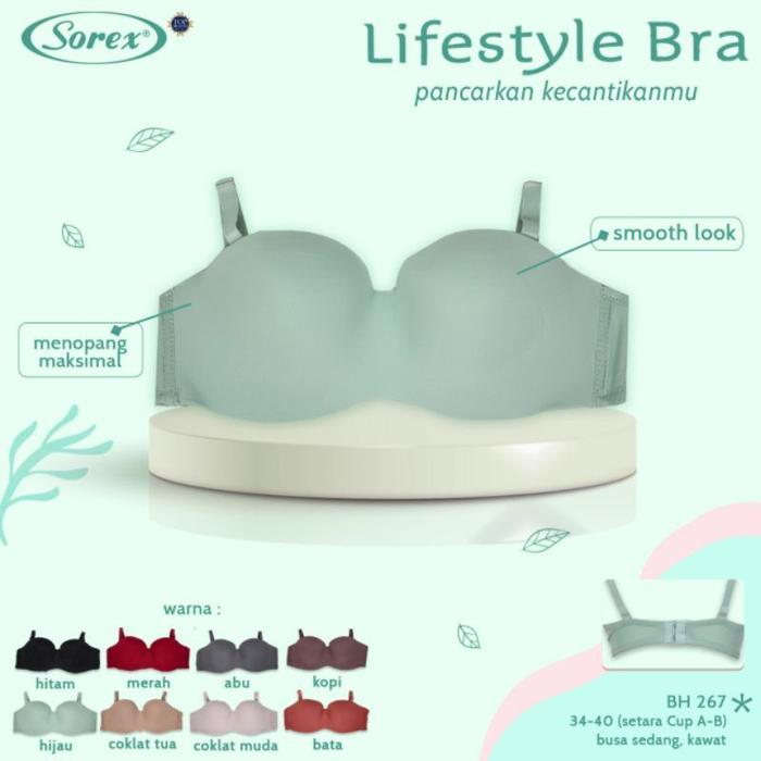 Bra push up- lifestyle bra sorex  267 ( bra seamless )
