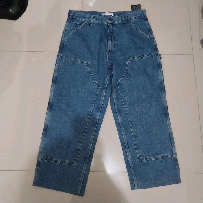 ZARA men denim carpenter preloved
