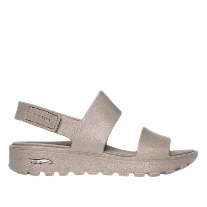 Sendal Skechers Arch Fit Footsteps Wanita - Taupe SKE111380DKT - Cewek