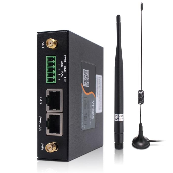 YF325 Rugged Industrial VPN Dual Sim 4G LTE WIFI Router with Sim Card
