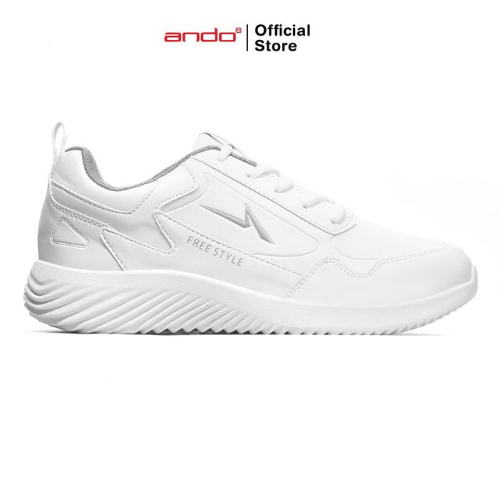 Ando Sepatu Sneakers Pria Dewasa Ehner Putih