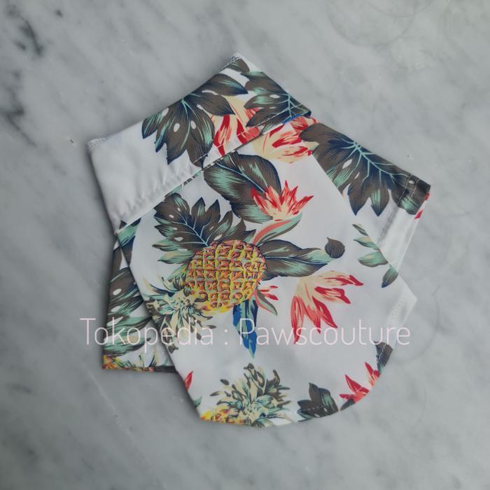 AtarPedia Baju kostum kemeja hawaii anjing hewan besar pet dog large clothes