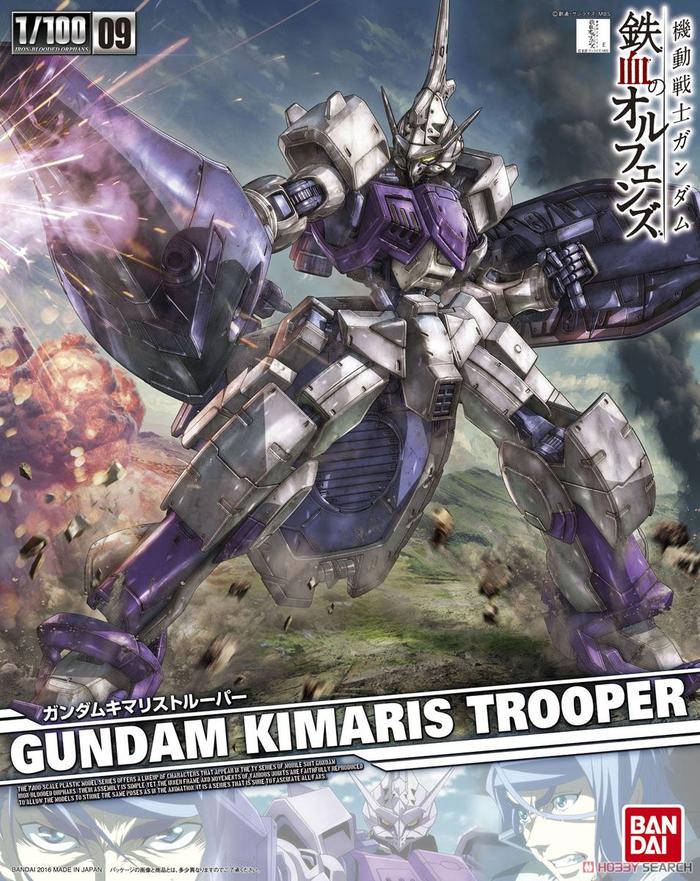 Bandai GUNDAM TV 06 1/100 KIMARIS Anime Tokoh Aksi Mainan Model