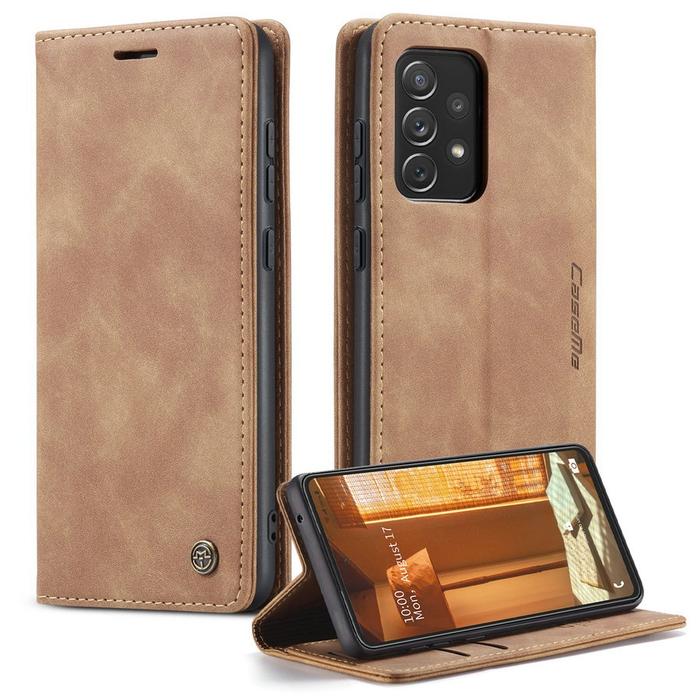 MR - Caseme Flip Case Untuk Samsung A73 A53 A33 A23 A13 4G 5G New Leather Flip Wallet Case Dompet Ma